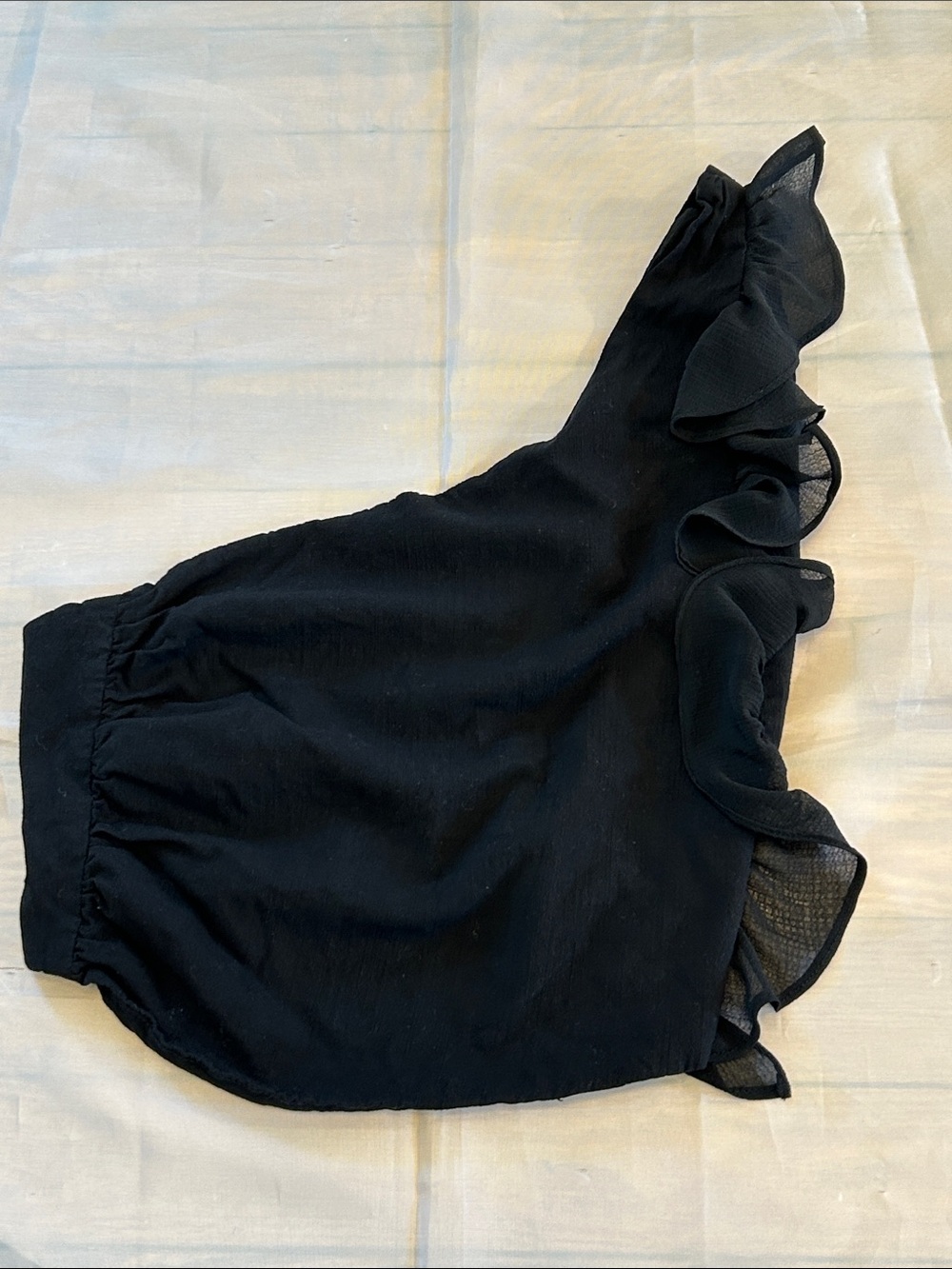 Free People Black one shoulder Top